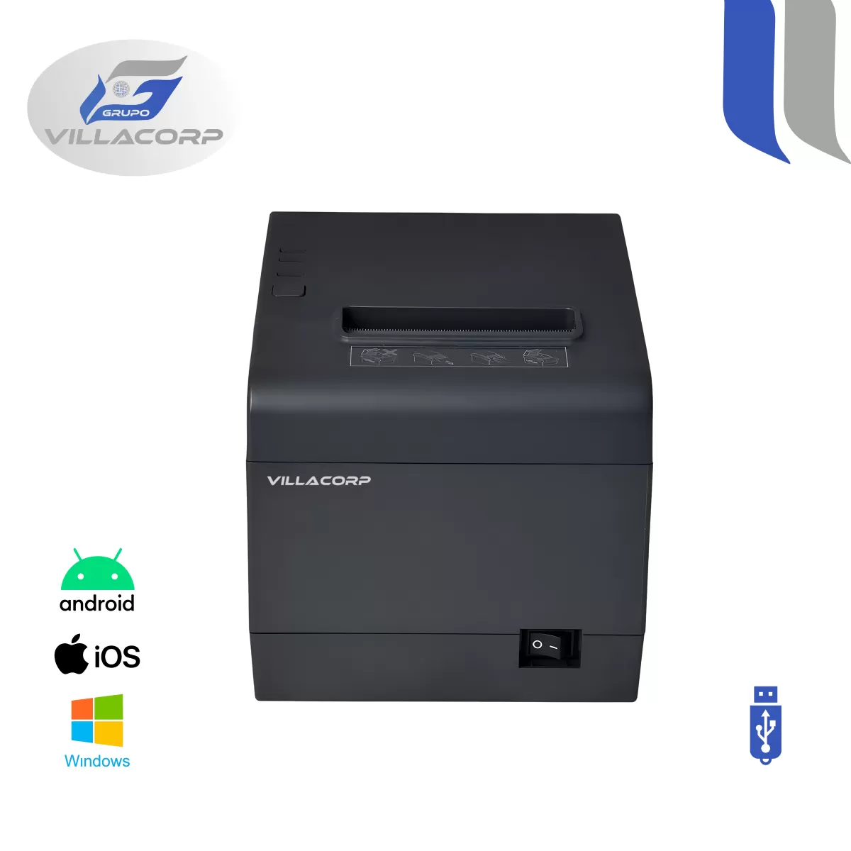 Ticketeras termica 80x80mm - USB