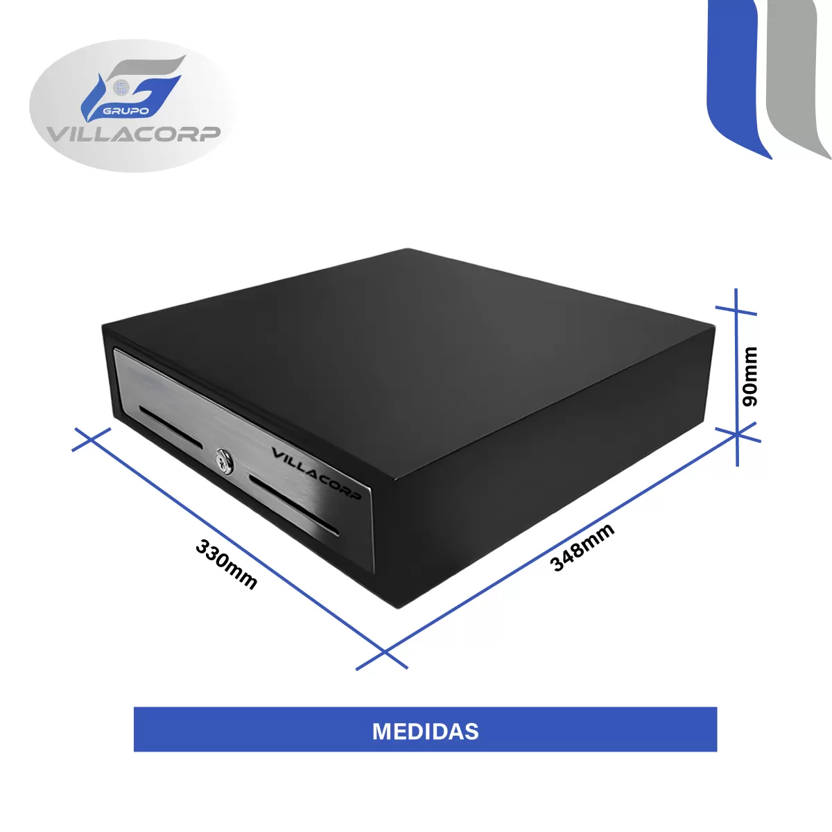 Gaveta de dinero y billetes KR330