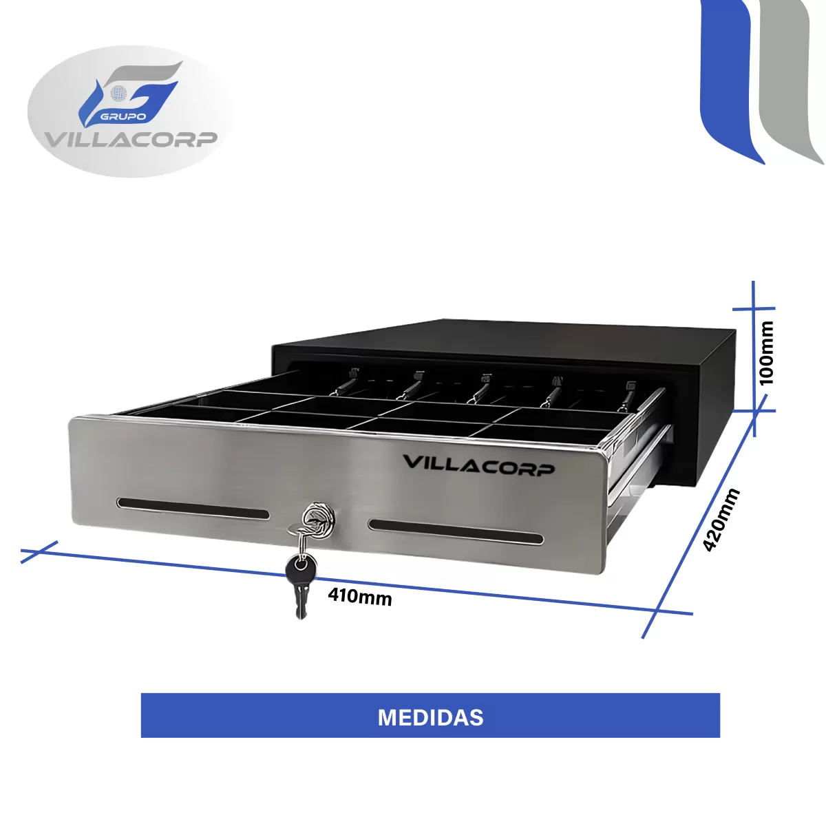 Gaveta de dinero y billetes KR410