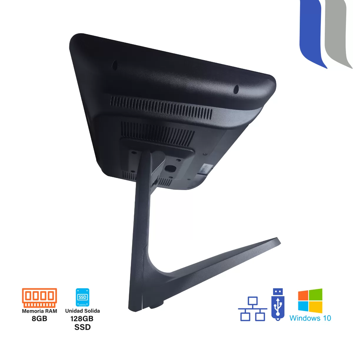 PC J4125 All In One 15" Touch (Táctil) V600 8GB + 128GB SSD