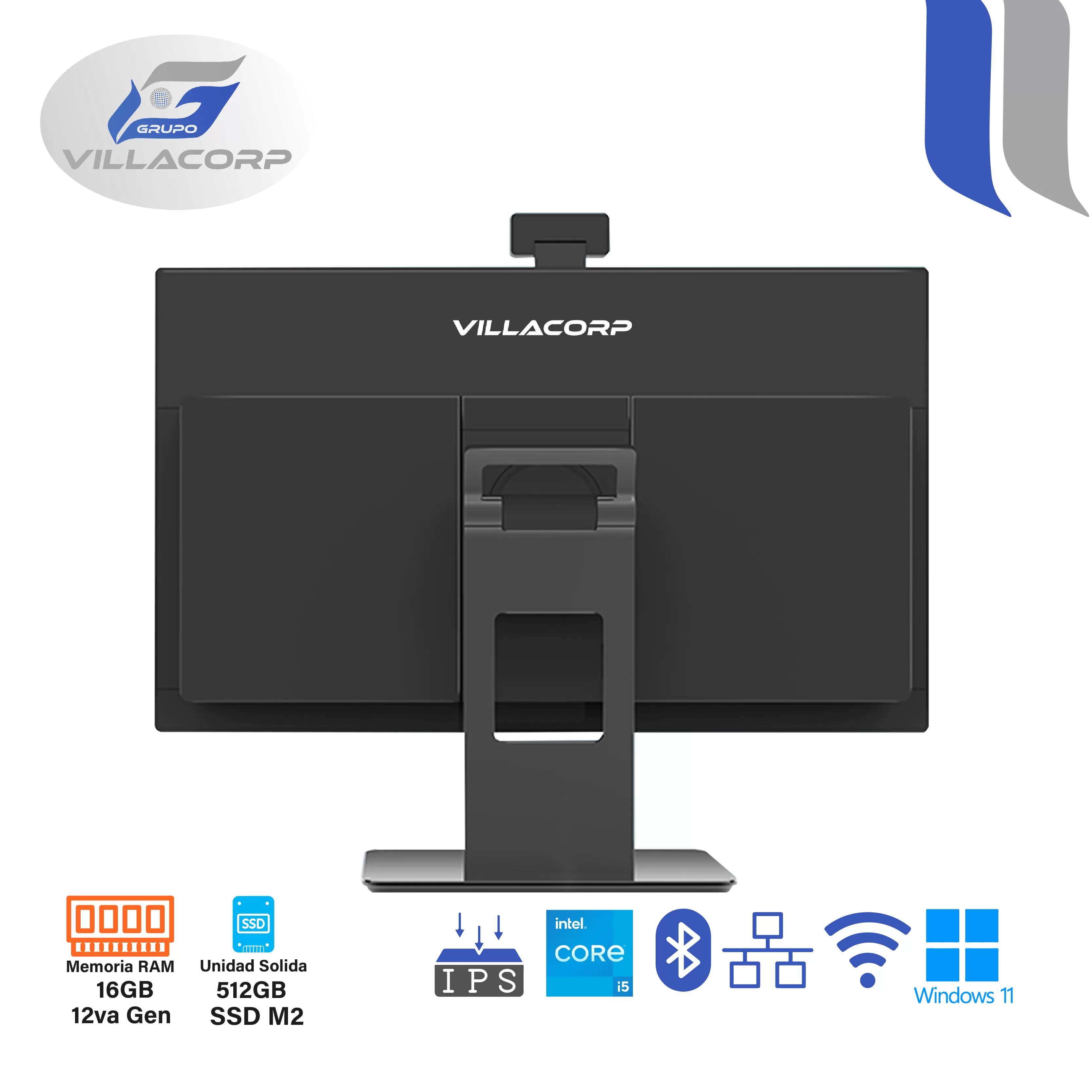 All In One 23.8" Core i5 16GB + 512GB SSD M2 IPS