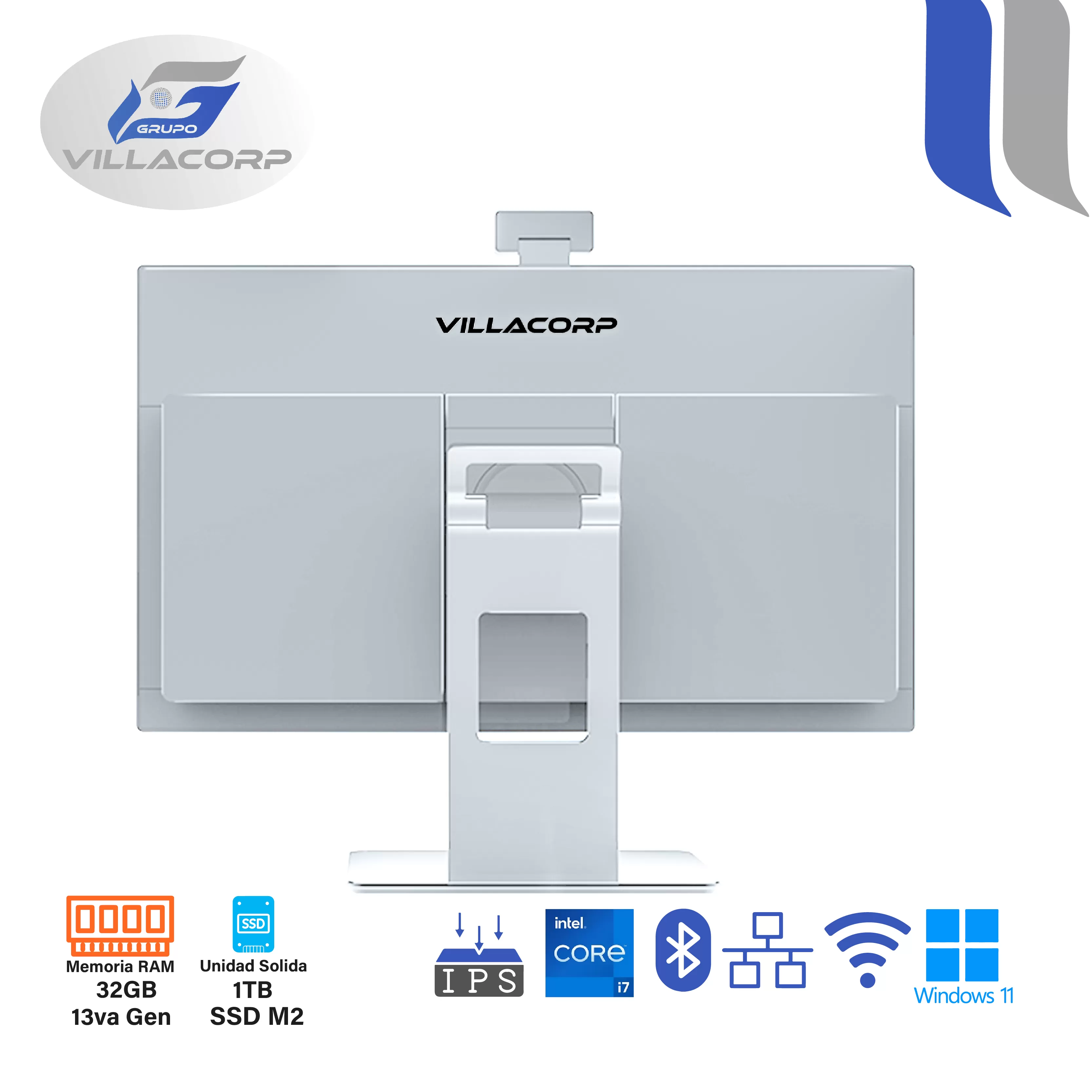 All In One 23.8" Core i7 32GB + 1TB SSD M2 IPS