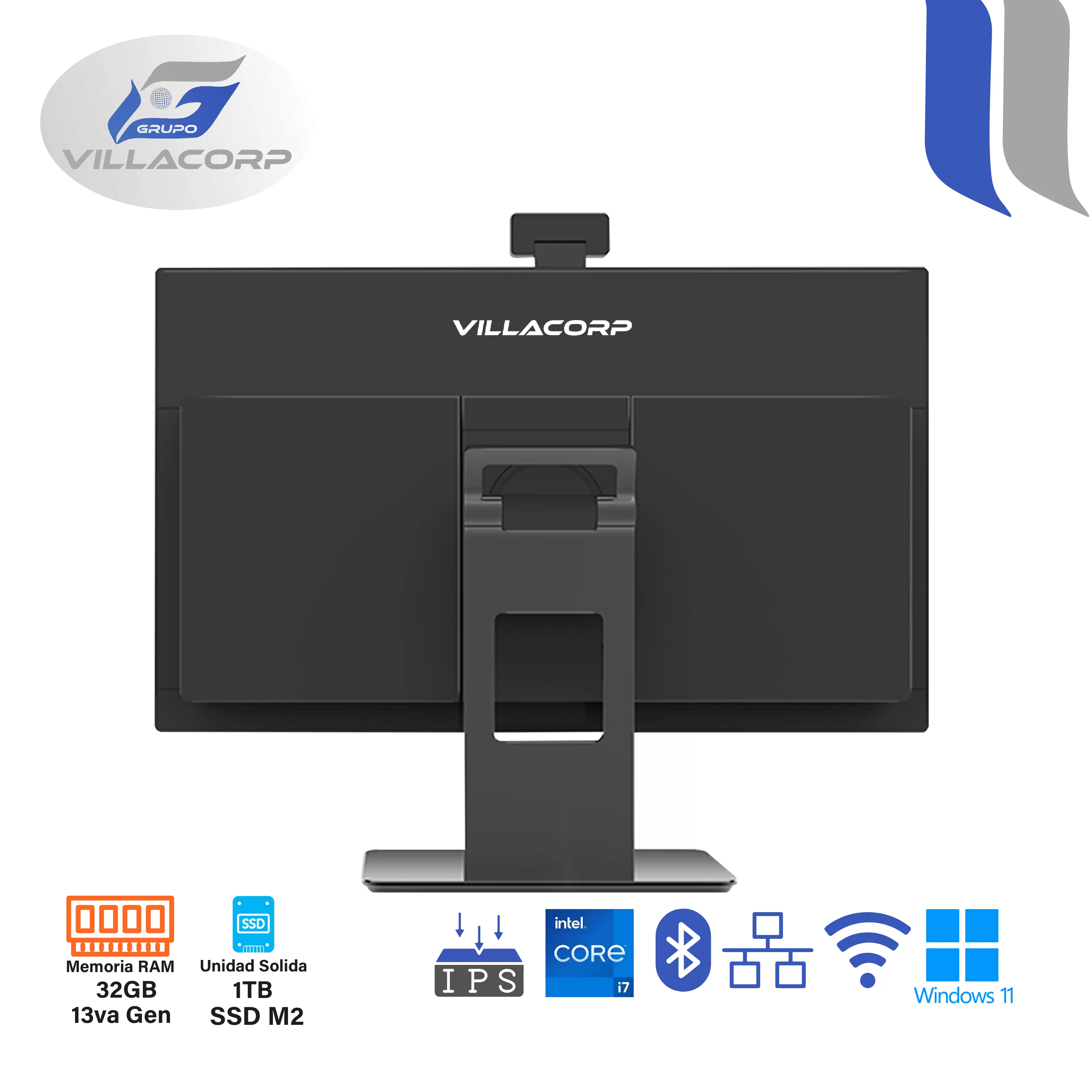 All In One 23.8" Core i7 32GB + 1TB SSD M2 IPS